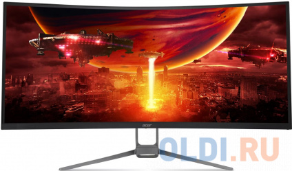  / ACER ED343CURJ0bmiippx 34'', Curved 1000R Black, 21:9, VA, 3440x1440, 1 / 4ms, 300cd, 120Hz, 2xHDMI(2.0) + 2xDP(1.2) + SPK + Audio out, Speakers 3Wx2, sync: FreeSync Premium, hdr: HDR 10,  -