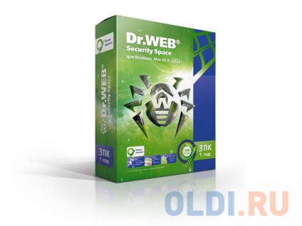   Dr.Web Security Space  12   3 BHW-B-12M-3-A3 BOX  