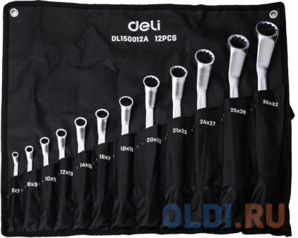       12  Deli DL150012A : 6x7, 8x9, 10x11, 12x13, 14x15, 16x17, 18x19, 20x22, 2123, 2427, 2528, 3032.   .    Oxford.  --
