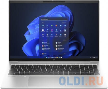  HP EliteBook 860 G10 Intel Core i7-1355U,16&quot; WUXGA (1920x1200) IPS 400cd AG,16Gb DDR5-5200MHz(1),512Gb SSD NVMe,51Wh,FPS,ENG Kbd Numpad Backlit+SR,1.73kg,Silver,2y,Win11Pro  