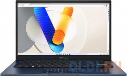  / ASUS X1404VA-EB416W 14&quot;(1920x1080 () IPS)/Intel Core i5 1335U(1.3Ghz)/8192Mb/512PCISSDGb/noDVD/Int:Intel Iris Xe Graphics/Cam/BT/WiFi/42WHr/war 1y/1.4kg/Quiet Blue/Win11Home + NumberPad  --