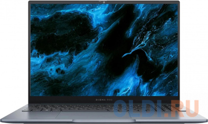   Digma Pro Pactos Core i5 1235U 16Gb SSD512Gb Intel Iris Xe graphics 14&quot; IPS FHD (1920x1080) Windows 11 Professional dk.grey WiFi BT Cam 4780mAh (DN14P5-ADXW02)   