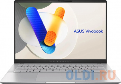   Asus VivoBook S14 OLED M5406WA-QD127 Ryzen AI 9 365 24Gb SSD1Tb AMD Radeon 880M 14&quot; OLED WUXGA (1920x1200) noOS silver WiFi BT Cam (90NB14P1-M007L0)  