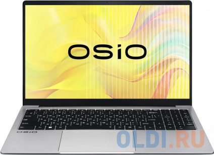   Osio FocusLine F160a-004 Ryzen 5 5500U 8Gb SSD512Gb AMD Radeon 16.1&quot; IPS FHD (1920x1080) Windows 11 Home grey WiFi BT Cam 6000mAh  