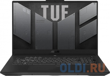 ASUS TUF Gaming A17 FA707NUR Ryzen 7 7435HS 16Gb SSD 512Gb NVIDIA RTX 4050 6Gb 17,3 FHD IPS Cam 90* No OS  FA707NUR-HX013 90NR0JL5-M000K0  -