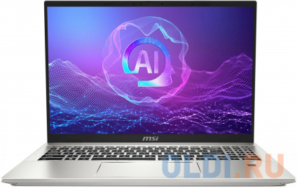   MSI Prestige A16 AI+ A3HMG-083RU Ryzen AI 9 365 32Gb SSD1Tb AMD Radeon 880M 16&quot; OLED UHD+ (3840x2400) Windows 11 Home silver WiFi BT Cam (9S7-159K32-083)  