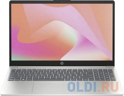   HP 15-fc0018nq Ryzen 5 7520U 16Gb SSD512Gb AMD Radeon 610M 15.6&quot; IPS FHD (1920x1080) Free DOS silver WiFi BT Cam (7K0R1EA)  