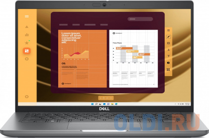   Dell Latitude 5450 Core Ultra 5 125H 16Gb SSD512Gb Intel Arc 14&quot; WVA FHD (1920x1080) Linux grey WiFi BT Cam (5450-5560)  -