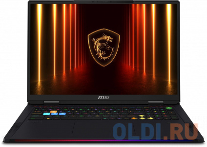   MSI Raider HX AI A2XWIG-204RU Core Ultra 9 285HX 64Gb SSD4Tb NVIDIA GeForce RTX5080 16Gb 18&quot; IPS UHD+ (3840x2400) Windows 11 Home black WiFi BT Cam (9S7-182462-204)  --