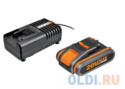   WORX WA3601: 1  2      2 .  -