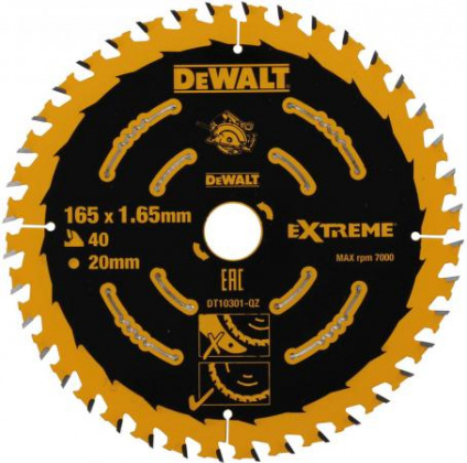     DeWALT DT10301-QZ   EXTREME DEWALT 165/20 1.65 40 WZ +18   