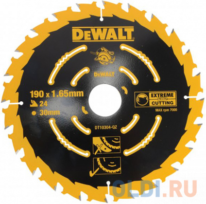     DEWALT DT10304-QZ   190/30 1.65 24 wz +18   