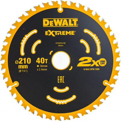   DeWalt DT20433-QZ 210 x30  40  -