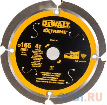    DeWalt DT1471-QZ 165 x20  4  -