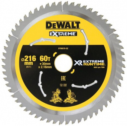   XR 216mm x 30mm 60T CSB DT99570-QZ DeWALT  --