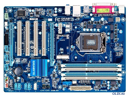 Gigabyte ga p75 d3 не включается