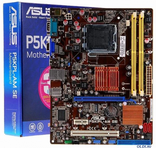 Asus p5kpl am установка windows 10