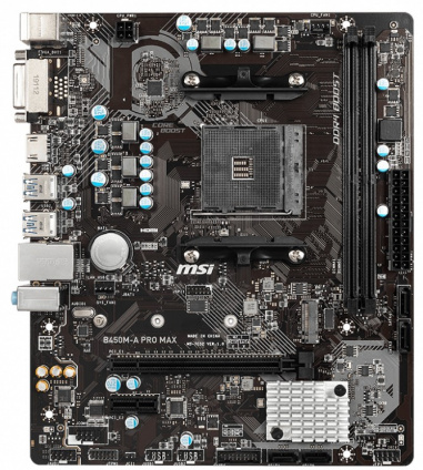    MSI B450M-A PRO MAX  