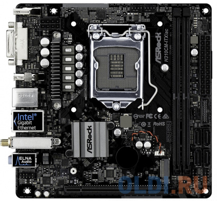    ASRock H310CM-ITX/AC Socket 1151 v2 H310 2xDDR4 1xPCI-E 16x 4 mini-ITX Retail  
