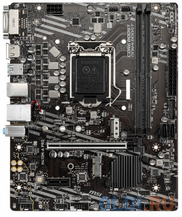    MSI H410M-A PRO Socket 1200 H410 2xDDR4 1xPCI-E 16x 1xPCI-E 1x 4 mATX Retail  