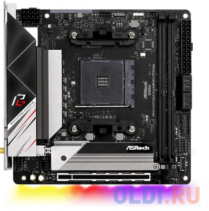    ASRock B550 PHANTOM GAMING-ITX/AX Socket AM4 AMD B550 2xDDR4 1xPCI-E 16x 4 mini-ITX Retail  