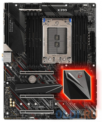    ASRock X399 PHANTOM GAMING 6 Socket TR4 AMD X399 8xDDR4 3xPCI-E 16x 8 ATX Retail  