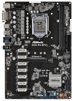    ASRock H110 Pro BTC+  
