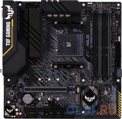    ASUS TUF GAMING B450M-PRO II Socket AM4 AMD B450 4xDDR4 2xPCI-E 16x 1xPCI-E 1x 4 mATX Retail  