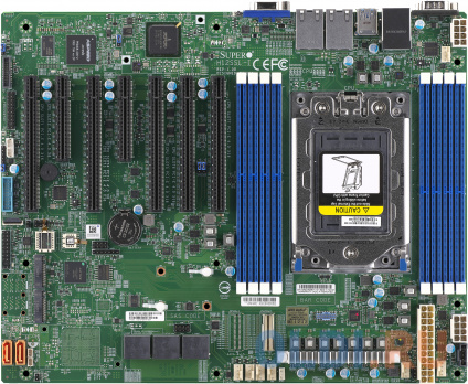    SuperMicro MBD-H12SSL-I-B Intelligent Platform Management Interface, Single AMD EPYC 7003/7002 Series Processor,2TB Registered ECC DDR4 3200MHz SDRAM in 8 DIMMs,5 PCI-E 4.0 x16,2 PCI-E 4.0 x8,8 SATA3, 2 M.2 Bulk  --