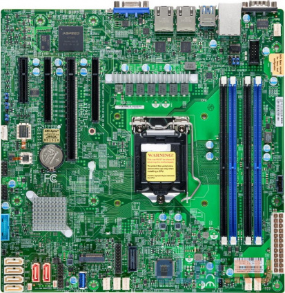    MBD-X12STL-F-B Intel Xeon E-2300 Processor, 10th Generation Intel Pentium Processor, Single Socket LGA-1200 (Socket H5) supported,CPU supports Up to 95W TDP,Intel C252,Up to 128GB Unbuffered ECC UDIMM,DDR4-3200MHz, in 4 DIMM slots  -
