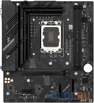   MB Maxsun &lt;MS-Challenger B760M&gt; LGA1700 &lt;B760&gt; 1*PCIEx16, 1*PCIEx4, 2*M.2 , 3*SATA3, HDMI+VGA, mATX, 2*DDR4  --