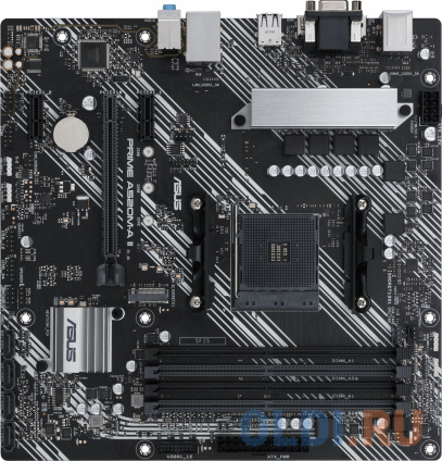  ASUS PRIME A520M-A II/CSM, Socket AM4, A520, 4*DDR4, D-Sub+DP+HDMI, SATA3 + RAID, Audio, Gb LAN, USB 3.2*5, USB 2.0*4, COM*1 header (w/o cable), mATX ; 990MB17H0-M0EAYC   