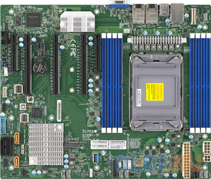  . SuperMicro MBD-X12SPI-TF-B &lt;C621A LGA-4189&gt; &lt;1x SKT-1205L-P4IC-FXC, 2x CBL-0044L, 1x MCP-260-00042-1N&gt;  