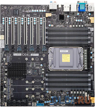    MBD-X12SPA-TF-B LGA4189, C621A, 16*DDR4(3200), 4*M.2, 7*PCIE, 10Glan, Glan, IPMI lan, USB Type-C, 4*USB 3.2, VGA, 2*COM  -