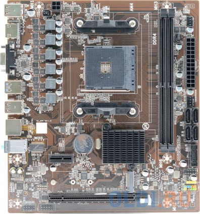 B450D4-MA-V4 AFOX motherboard AMD B450, AMD Socket AM4, 1000Mbps, Micro-ATX   