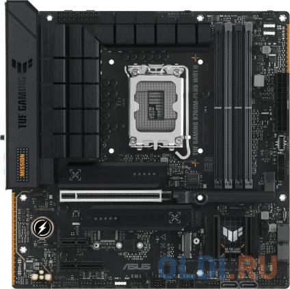    Asus TUF GAMING B760M-PLUS WIFI II Soc-1700 Intel B760 4xDDR5 mATX AC`97 8ch(7.1) 2.5Gg RAID+HDMI+DP  