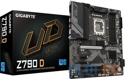    Gigabyte Z790 D Soc-1700 Intel Z790 4xDDR5 ATX AC`97 8ch(7.1) 2.5Gg RAID+HDMI+DP   