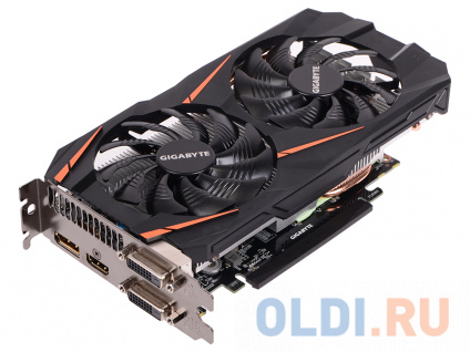   3Gb (PCI-E) GIGABYTE GeForce GTX 1060 WINDFORCE OC 3G GV-N1060WF2OC-3GD-MI  