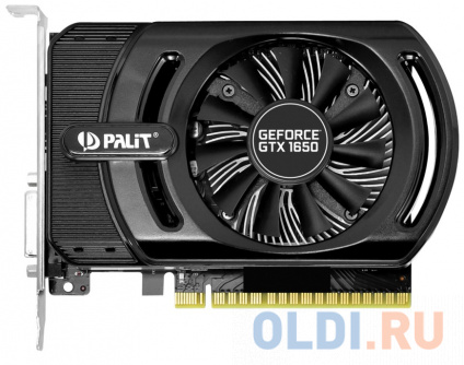   Palit GeForce GTX 1650 StormX 4096    