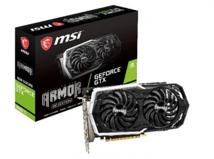   MSI GeForce GTX 1660 Ti ARMOR OC 6144   