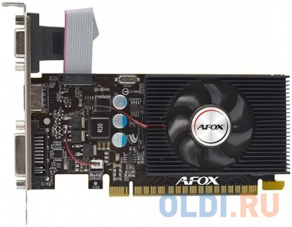  PCI-E 16x AFOX Geforce GT730 1GB DDR3 128Bit DVI HDMI VGA LP Single Fan  --