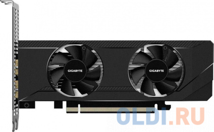   Gigabyte PCI-E 4.0 GV-R64D6-4GL AMD Radeon RX 6400 4096Mb 64 GDDR6 2039/16000 HDMIx1 DPx1 HDCP Ret low profile   