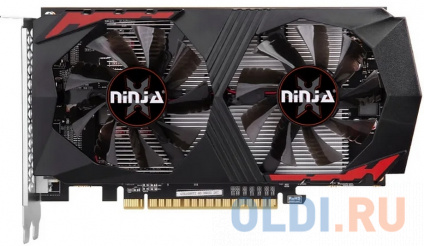  Ninja GTX1050Ti PCIE (768SP) 4GB 128BIT GDDR5 DVI-D HDMI DP (NK105TI45F) RTL {20}  