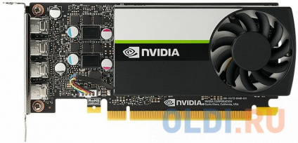   NVIDIA T1000 4G, long bracket and short bracket together RTL  