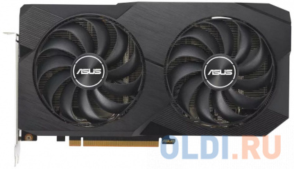   Asus PCI-E 4.0 DUAL-RX6600-8G AMD Radeon RX 6600 8Gb 128bit GDDR6 2044/14000 HDMIx1 DPx3 HDCP Ret  