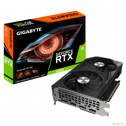   GigaByte nVidia GeForce RTX 3060 GAMING OC 8192   --