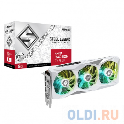  Radeon RX 7600 Steel Legend 8G OC  