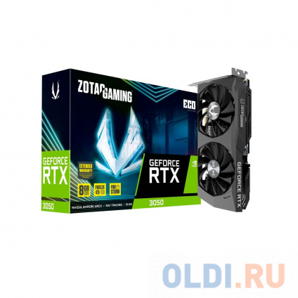   Zotac RTX3050 ECO 8GB GDDR6 128bit 3xDP HDMI 2FAN Medium Pack  