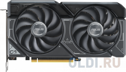   Asus PCI-E 4.0 DUAL-RTX4060TI-O8G-EVO NVIDIA GeForce RTX 4060TI 8Gb 128bit GDDR6 2565/18000 HDMIx1 DPx3 HDCP Ret  