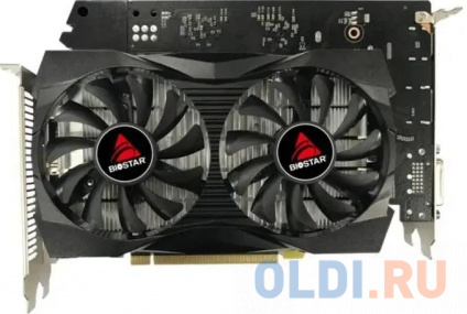   Biostar PCI-E VN1055XF41 NVIDIA GeForce GTX 1050 4Gb 128bit GDDR5 1354/7000 DVIx1 HDMIx1 DPx1 HDCP Ret  